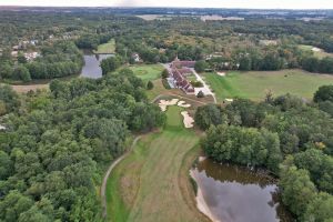 Les Bordes (Old) 9th Approach Aerial